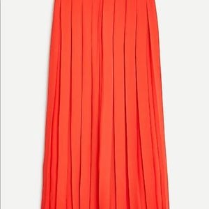J.Crew Pleated Midi skirt